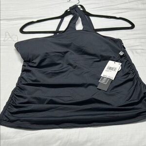 Black Halter Top
